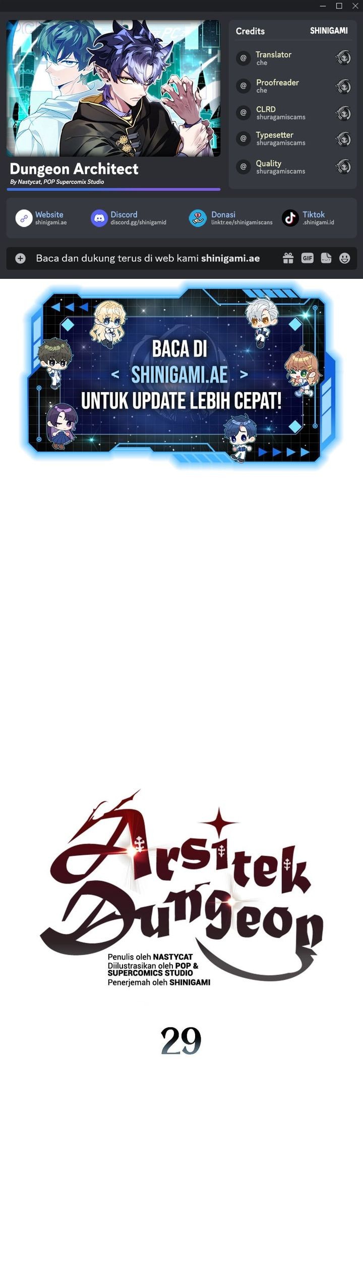 Komik Dungeon Architect Chapter 29 gambar nomor 1