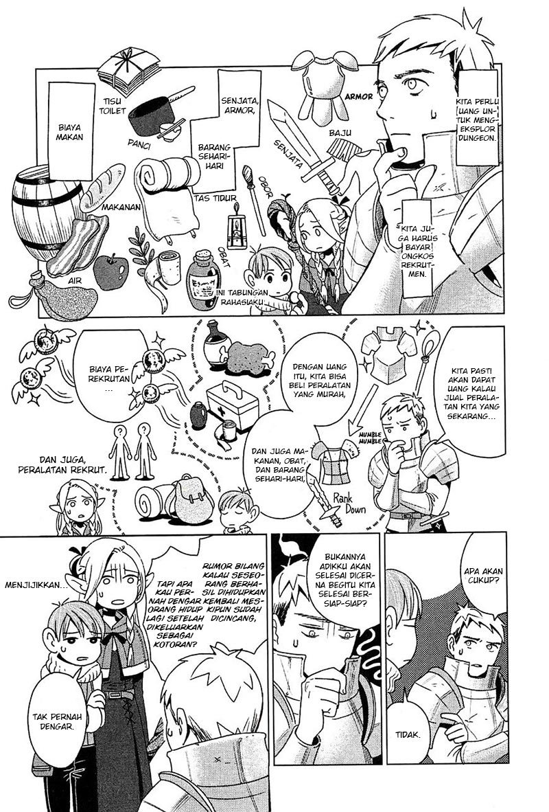 Dungeon Meshi Chapter 1 Gambar 16