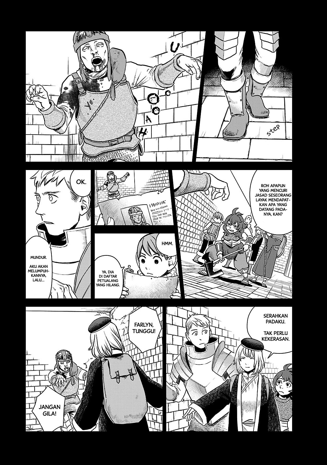 Dungeon Meshi Chapter 11 Gambar 10