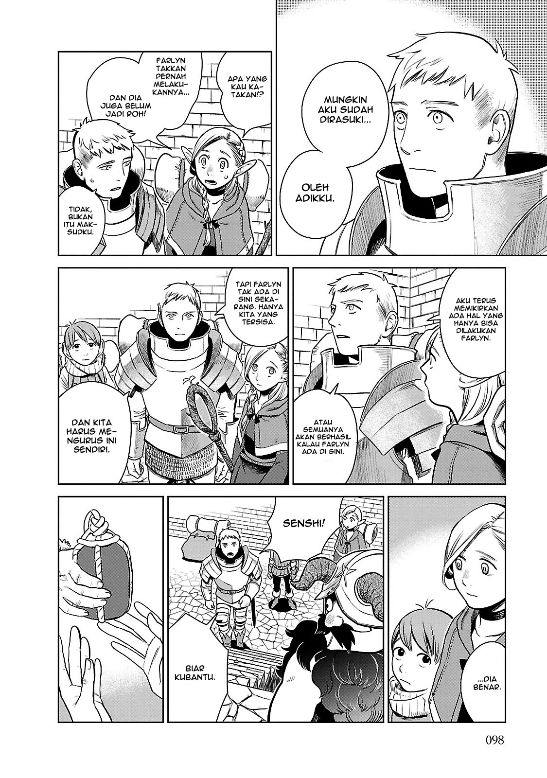 Dungeon Meshi Chapter 11 Gambar 21