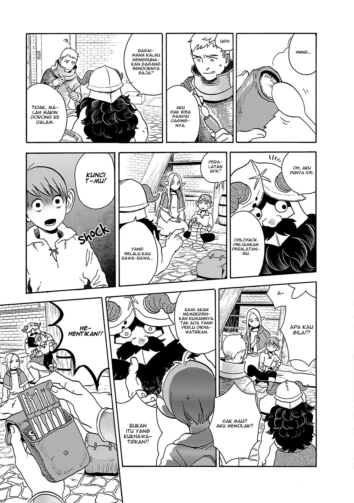 Dungeon Meshi Chapter 13 Gambar 26