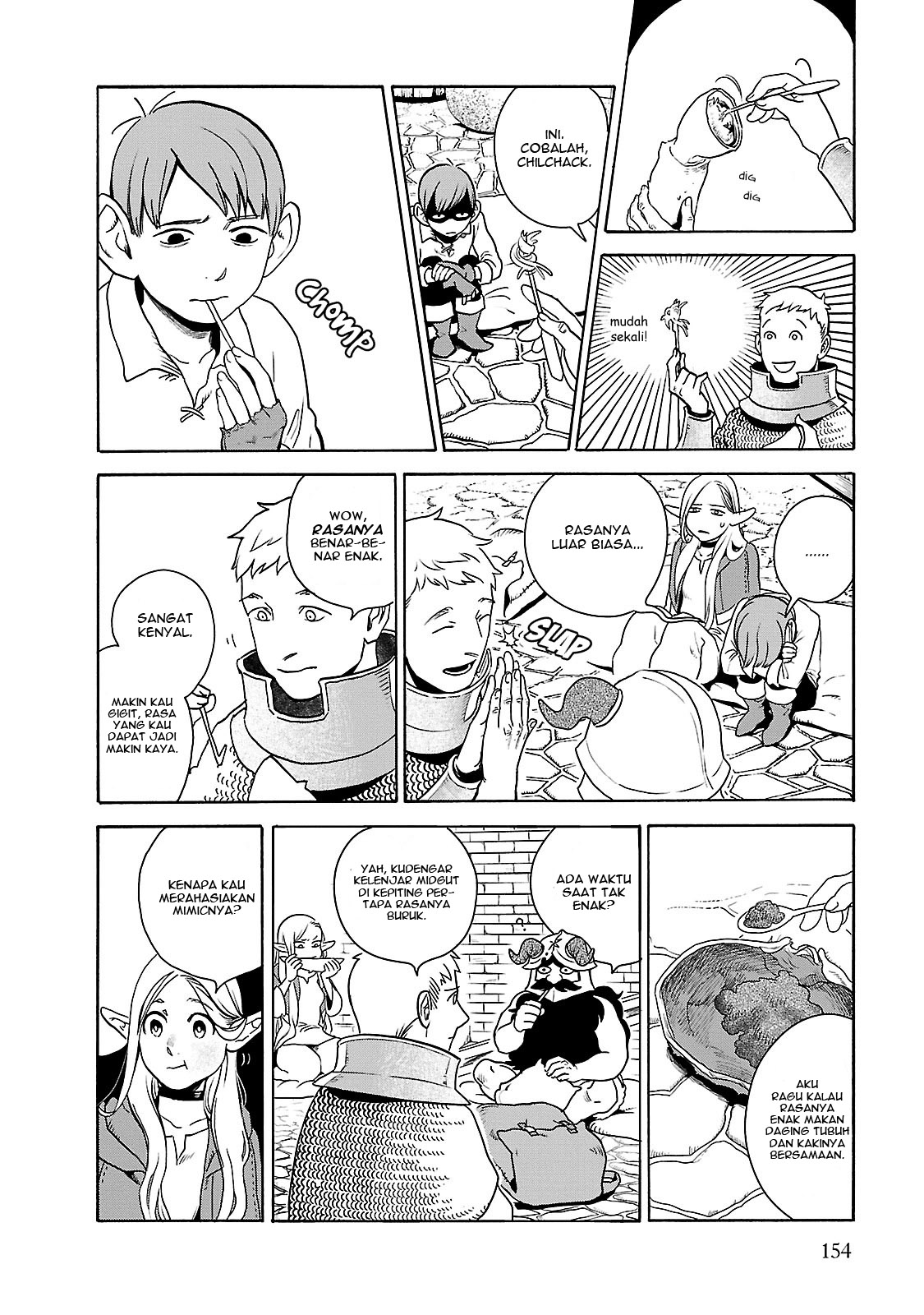 Dungeon Meshi Chapter 13 Gambar 27