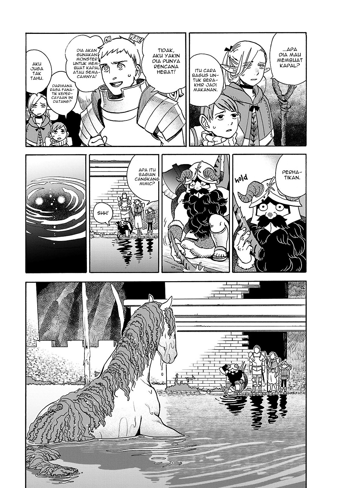 Dungeon Meshi Chapter 14 Gambar 10
