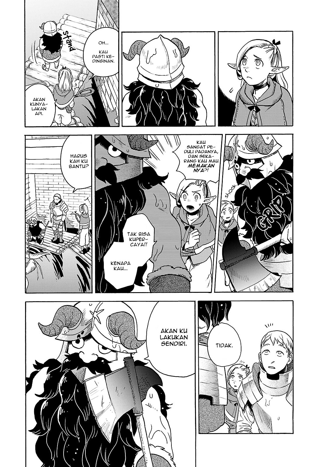 Dungeon Meshi Chapter 14 Gambar 20