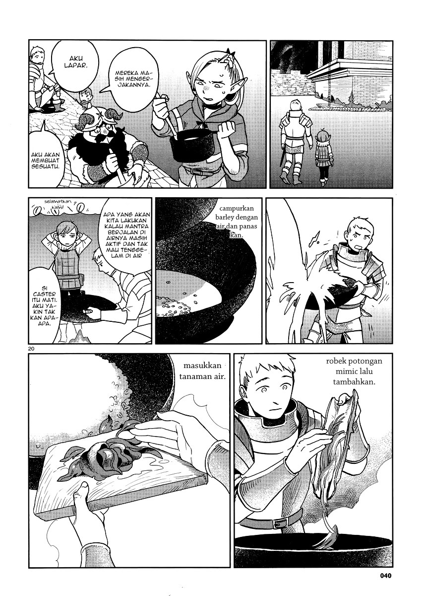 Dungeon Meshi Chapter 15 Gambar 21