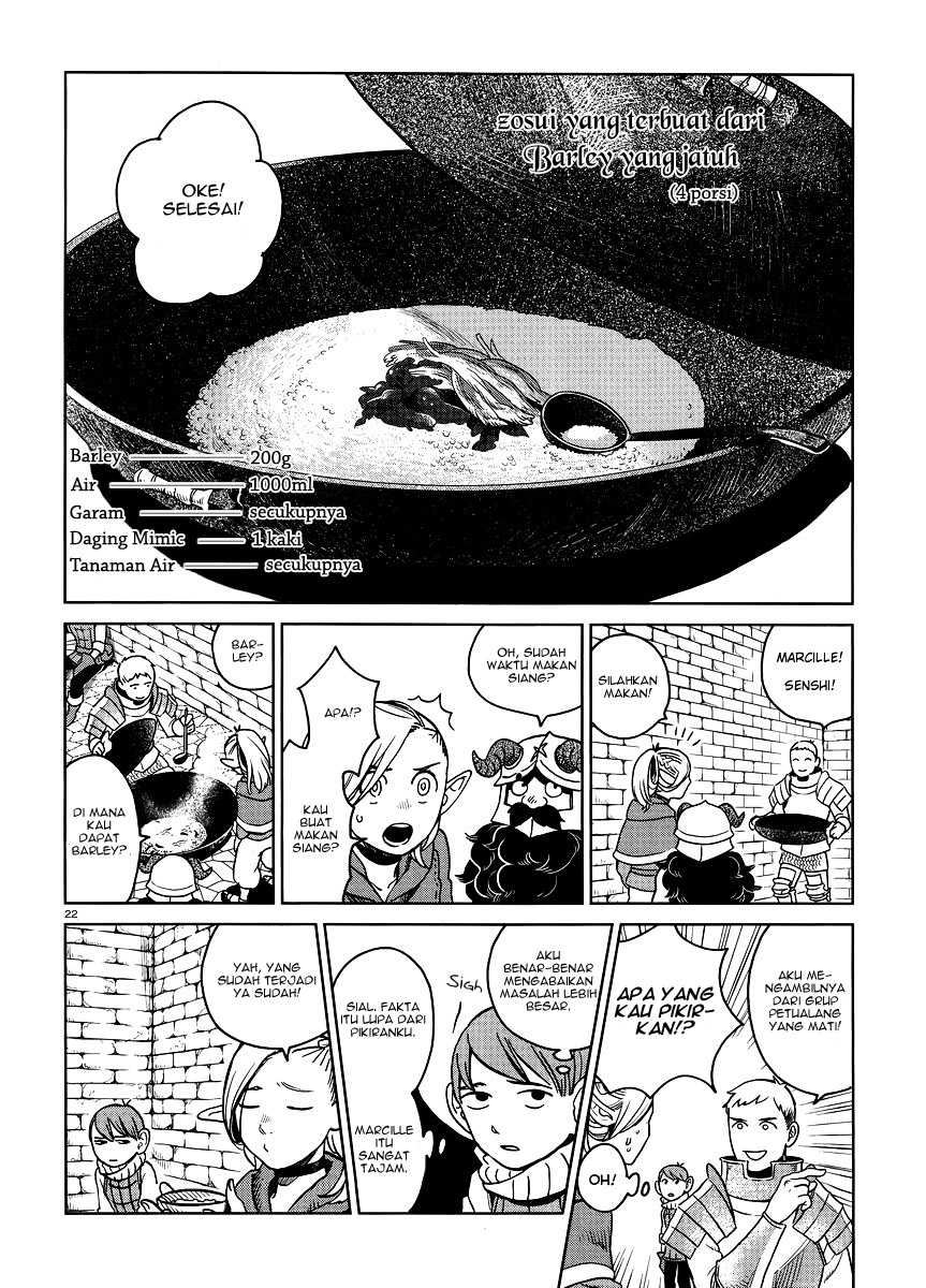 Dungeon Meshi Chapter 15 Gambar 23
