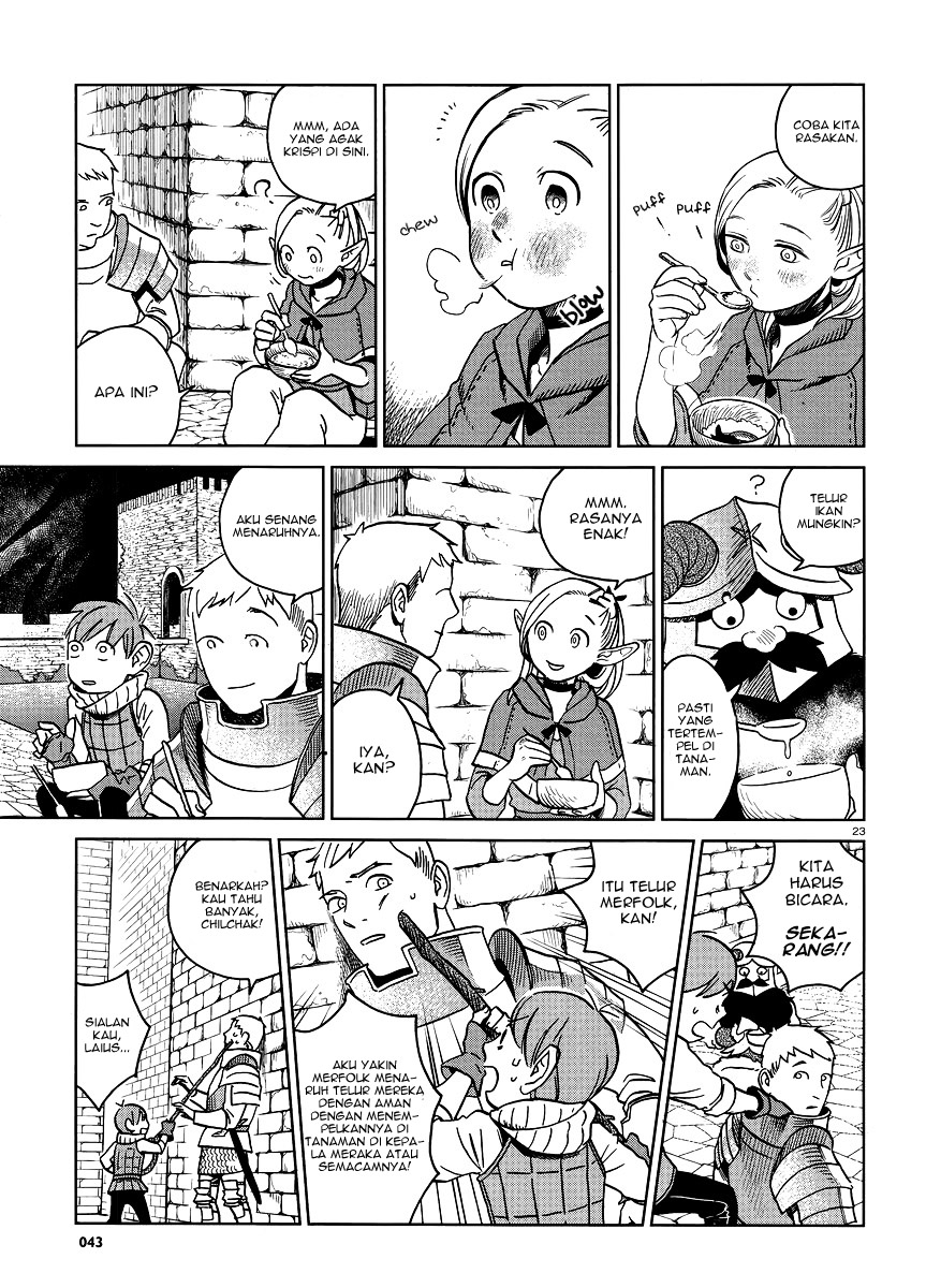 Dungeon Meshi Chapter 15 Gambar 24