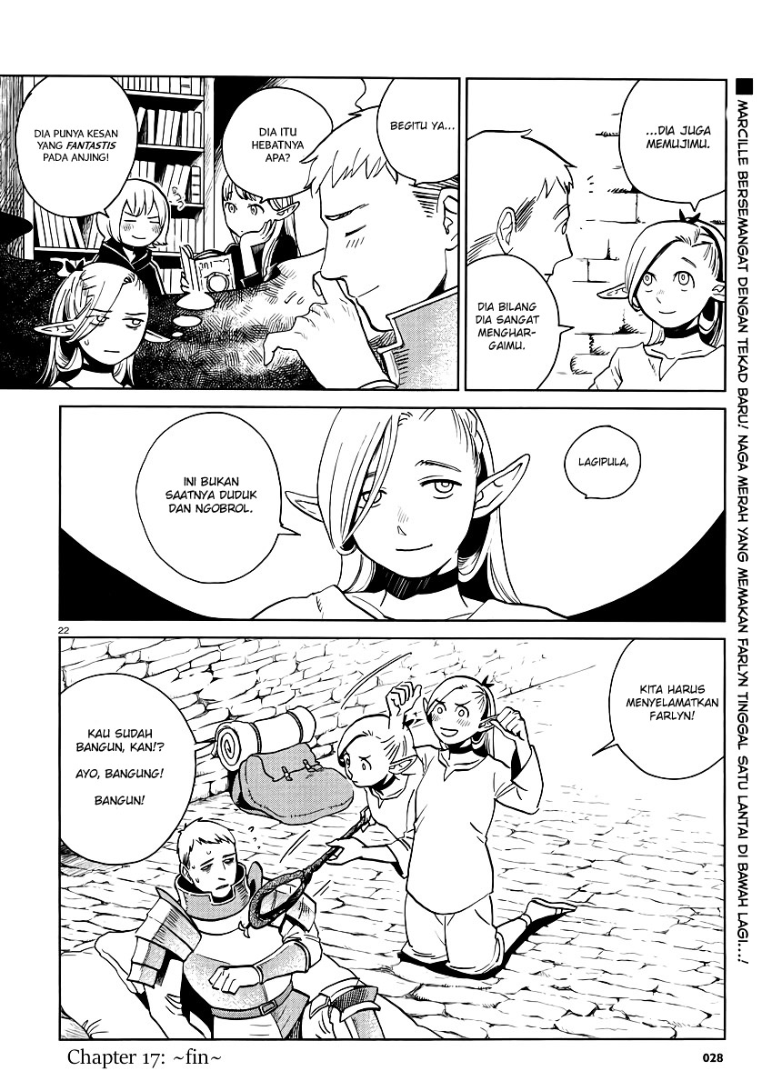 Dungeon Meshi Chapter 17 Gambar 23