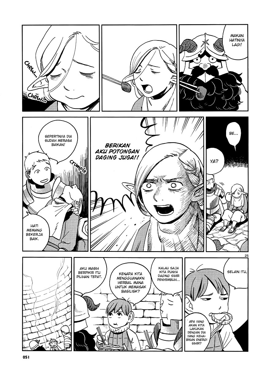Dungeon Meshi Chapter 18 Gambar 26