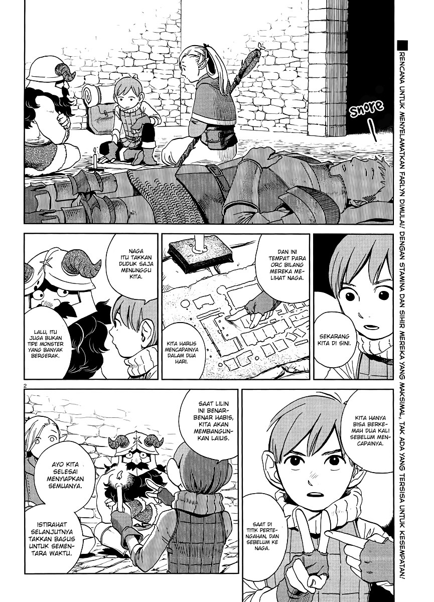 Dungeon Meshi Chapter 18 Gambar 3