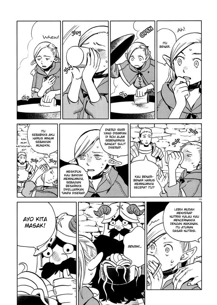 Dungeon Meshi Chapter 20 Gambar 21