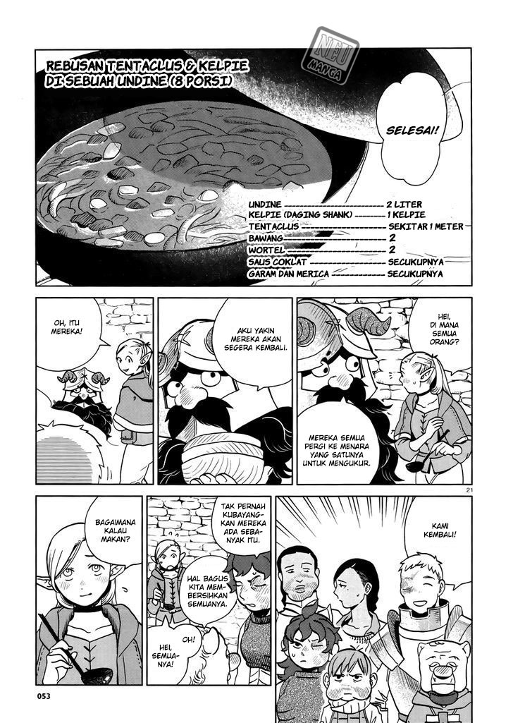 Dungeon Meshi Chapter 20 Gambar 23