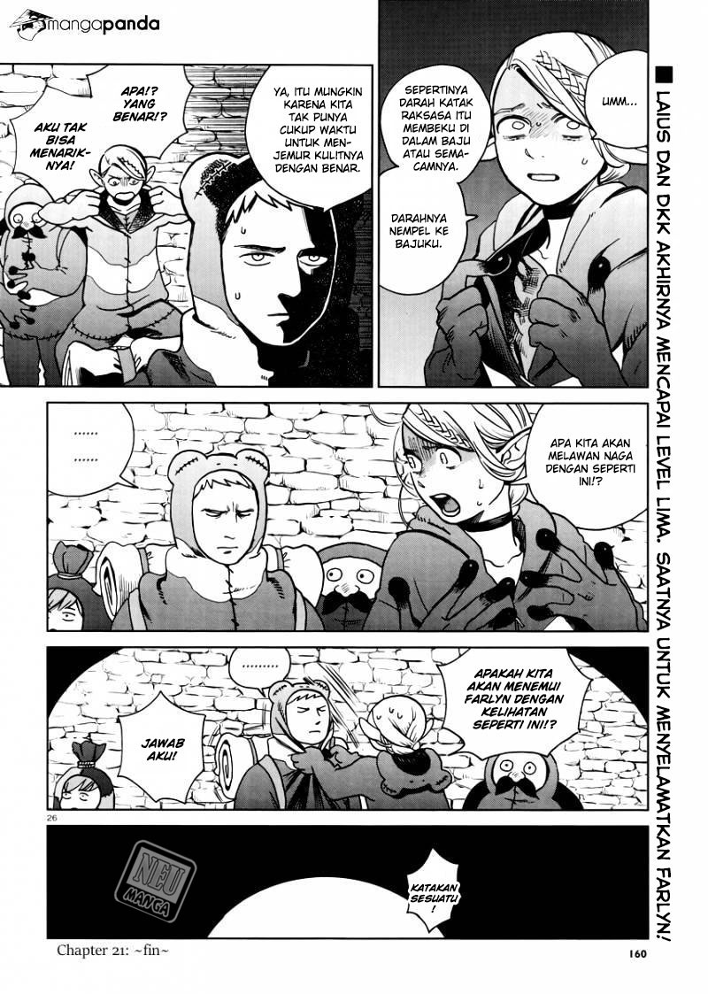 Dungeon Meshi Chapter 21 Gambar 28