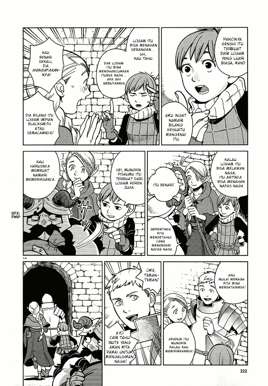 Dungeon Meshi Chapter 23 Gambar 15