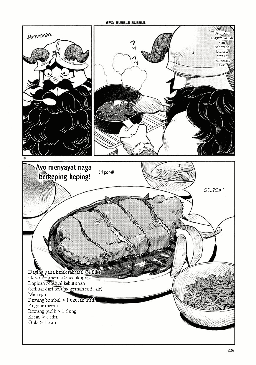 Dungeon Meshi Chapter 23 Gambar 19