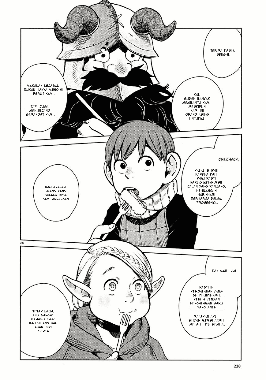 Dungeon Meshi Chapter 23 Gambar 21