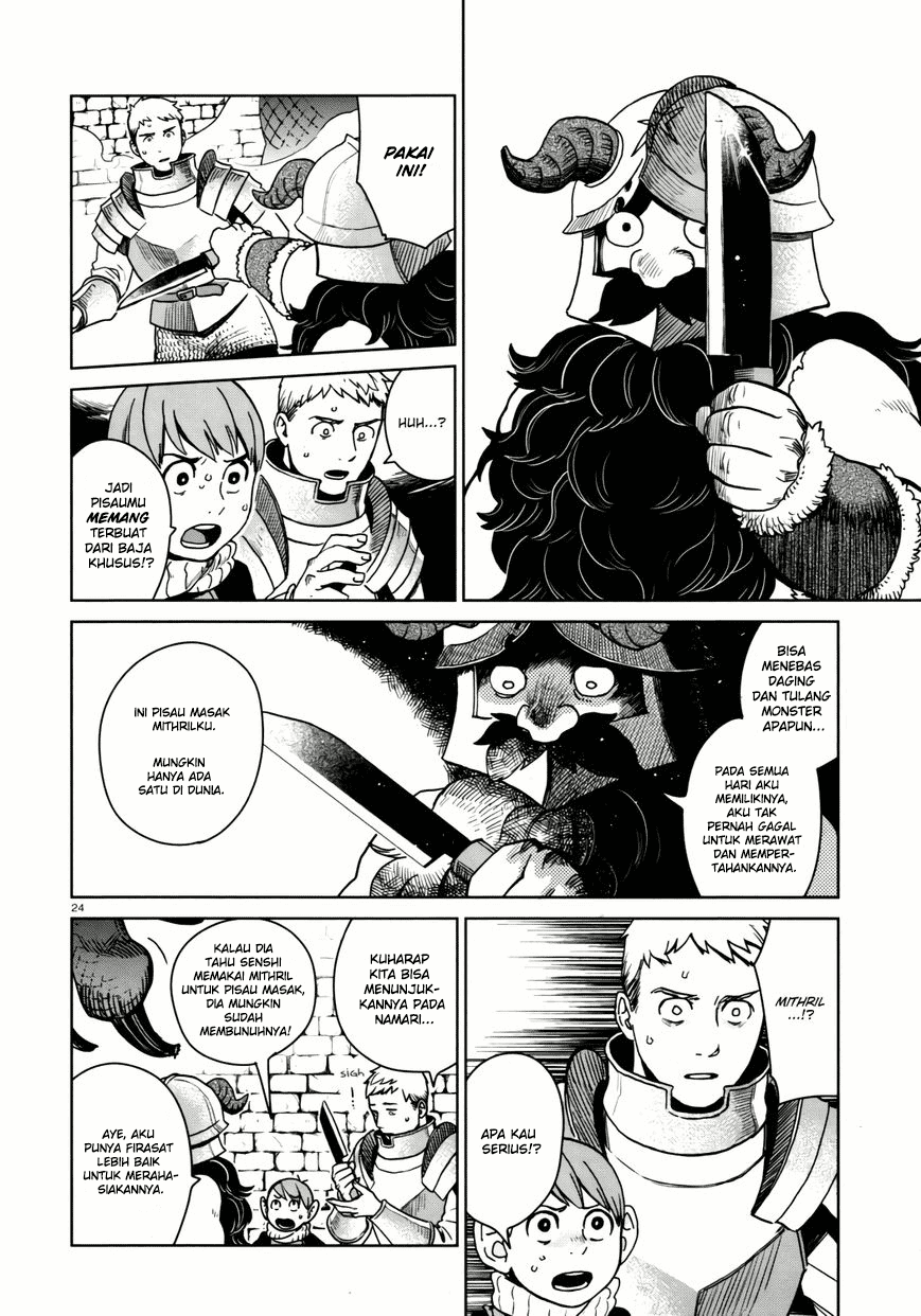 Dungeon Meshi Chapter 24 Gambar 25