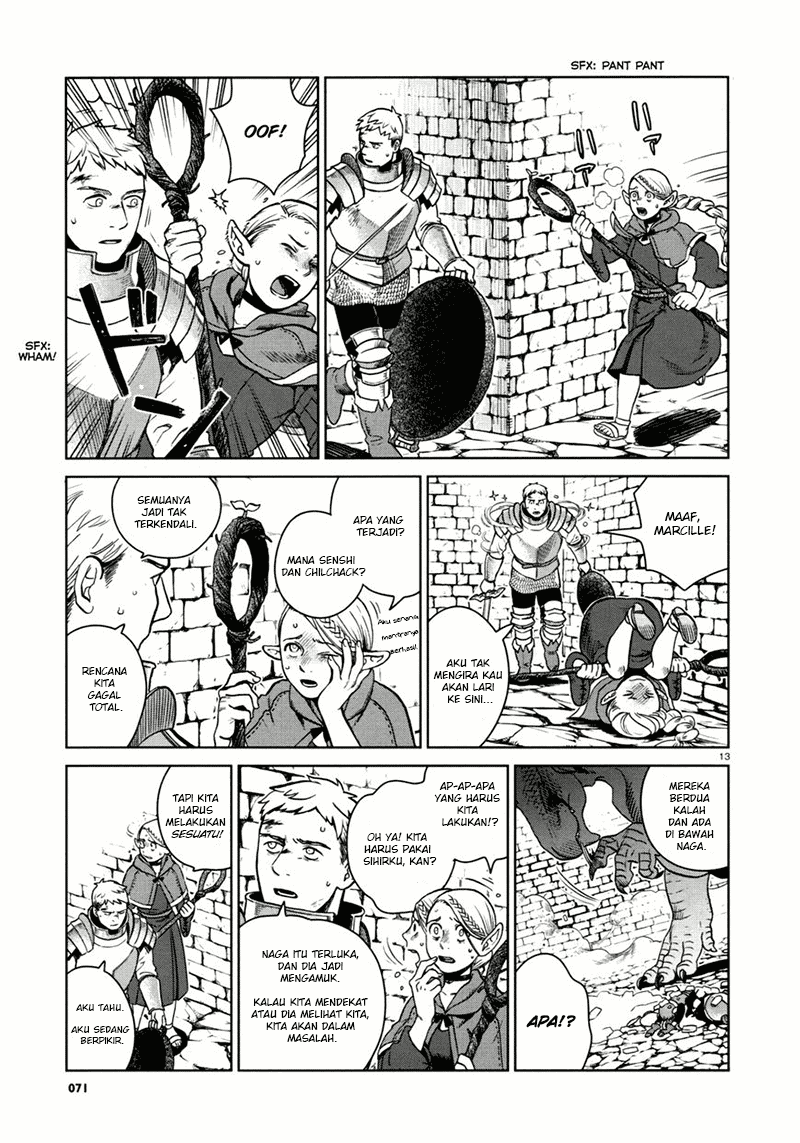 Dungeon Meshi Chapter 25 Gambar 14