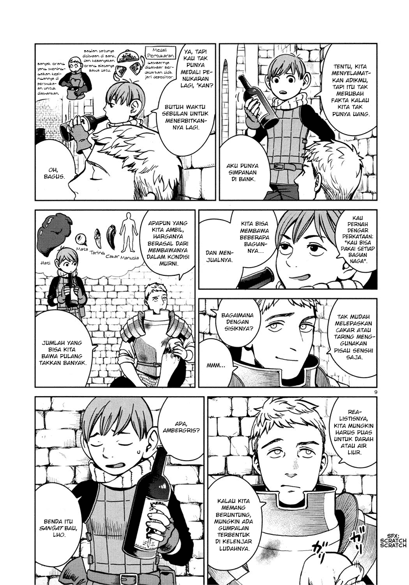 Dungeon Meshi Chapter 28 Gambar 10