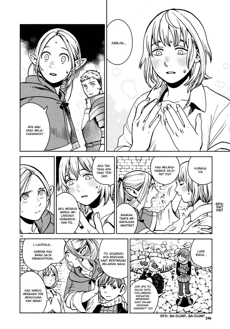 Dungeon Meshi Chapter 28 Gambar 17