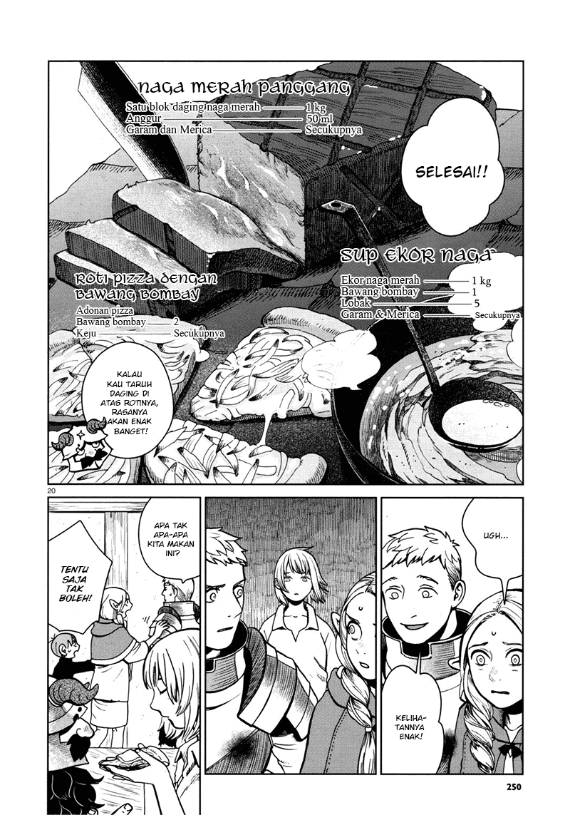 Dungeon Meshi Chapter 28 Gambar 22