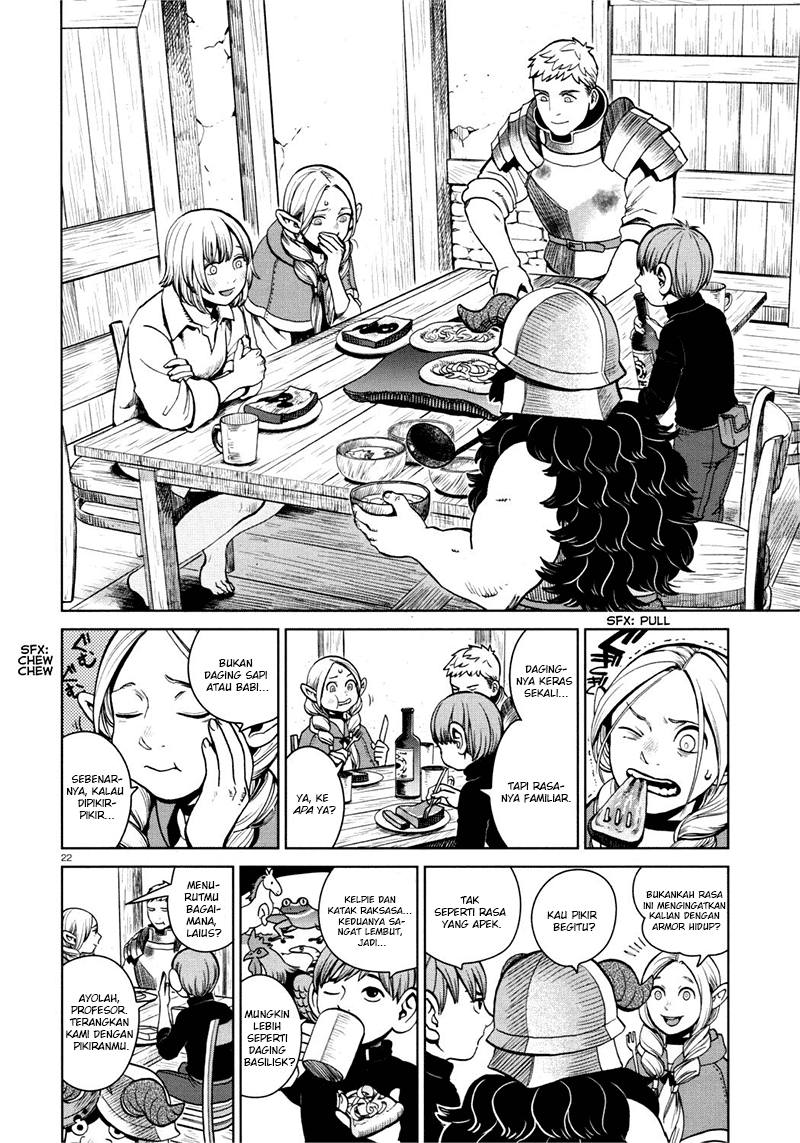 Dungeon Meshi Chapter 28 Gambar 24