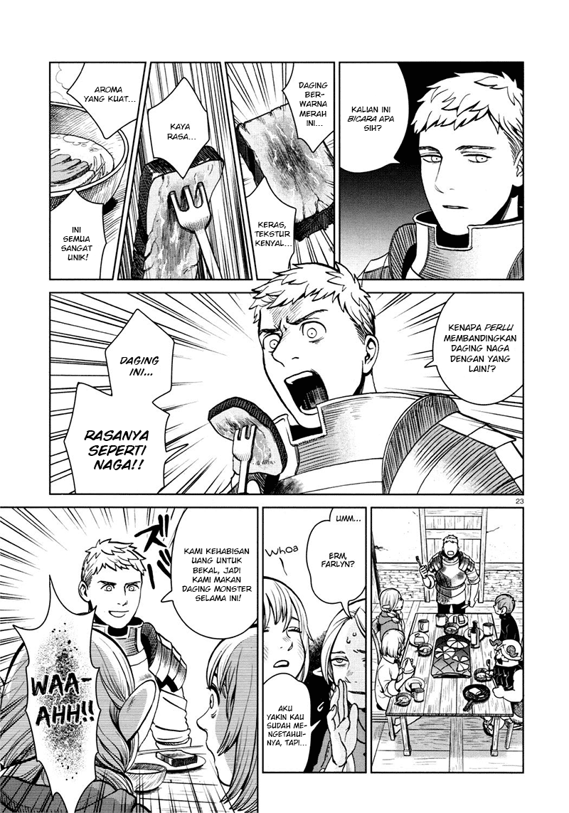 Dungeon Meshi Chapter 28 Gambar 25
