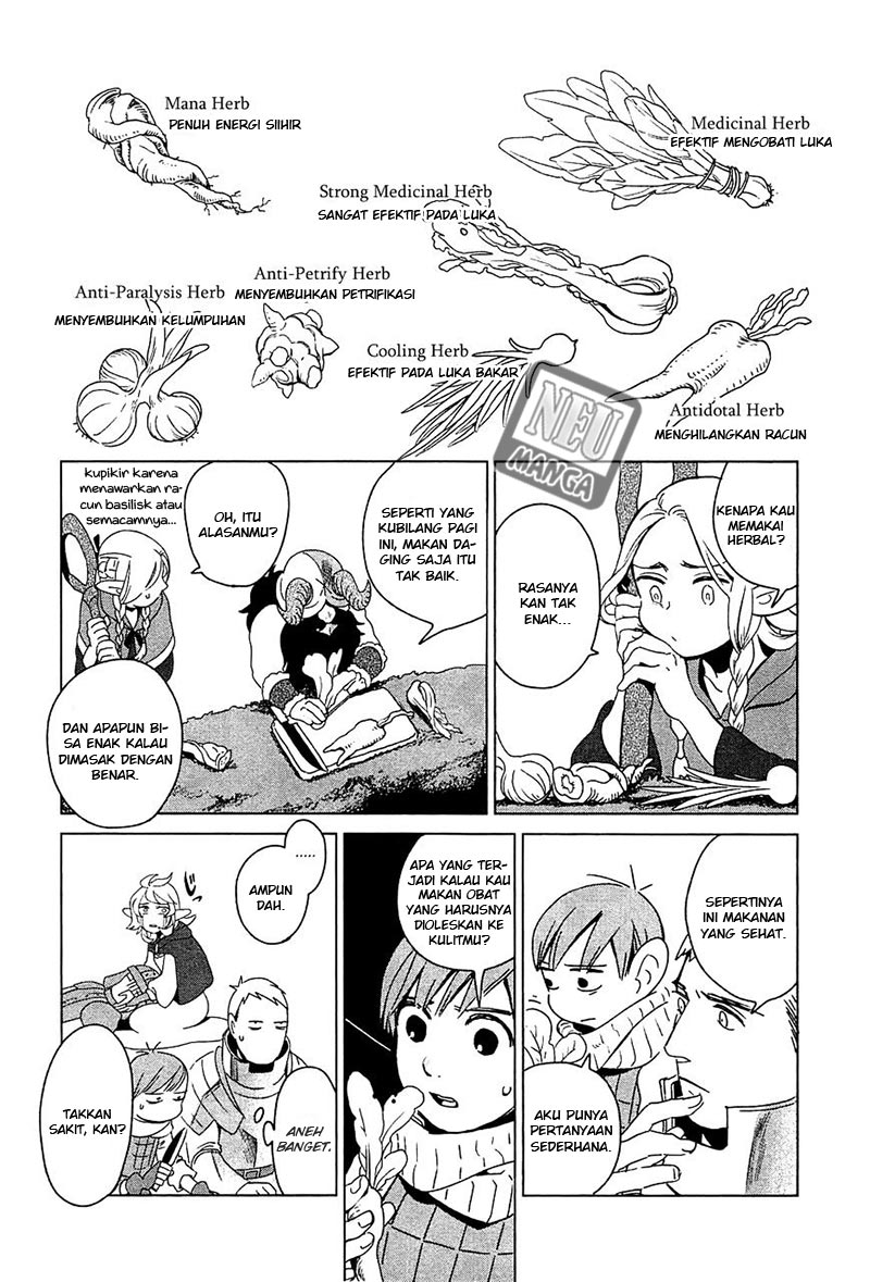 Dungeon Meshi Chapter 3 Gambar 18