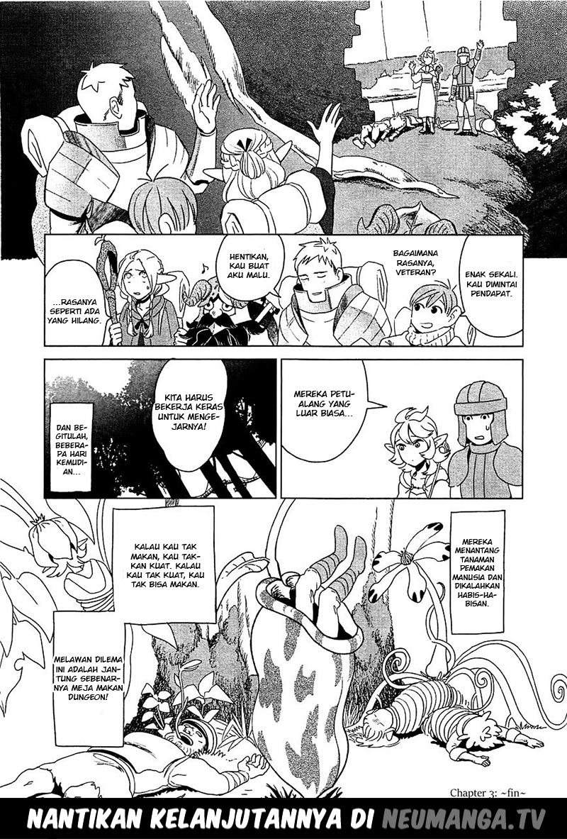 Dungeon Meshi Chapter 3 Gambar 25