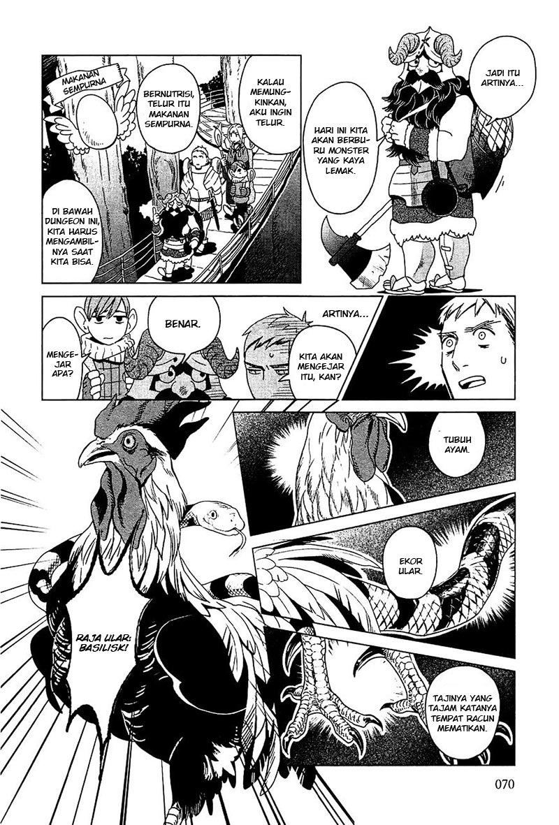 Dungeon Meshi Chapter 3 Gambar 7