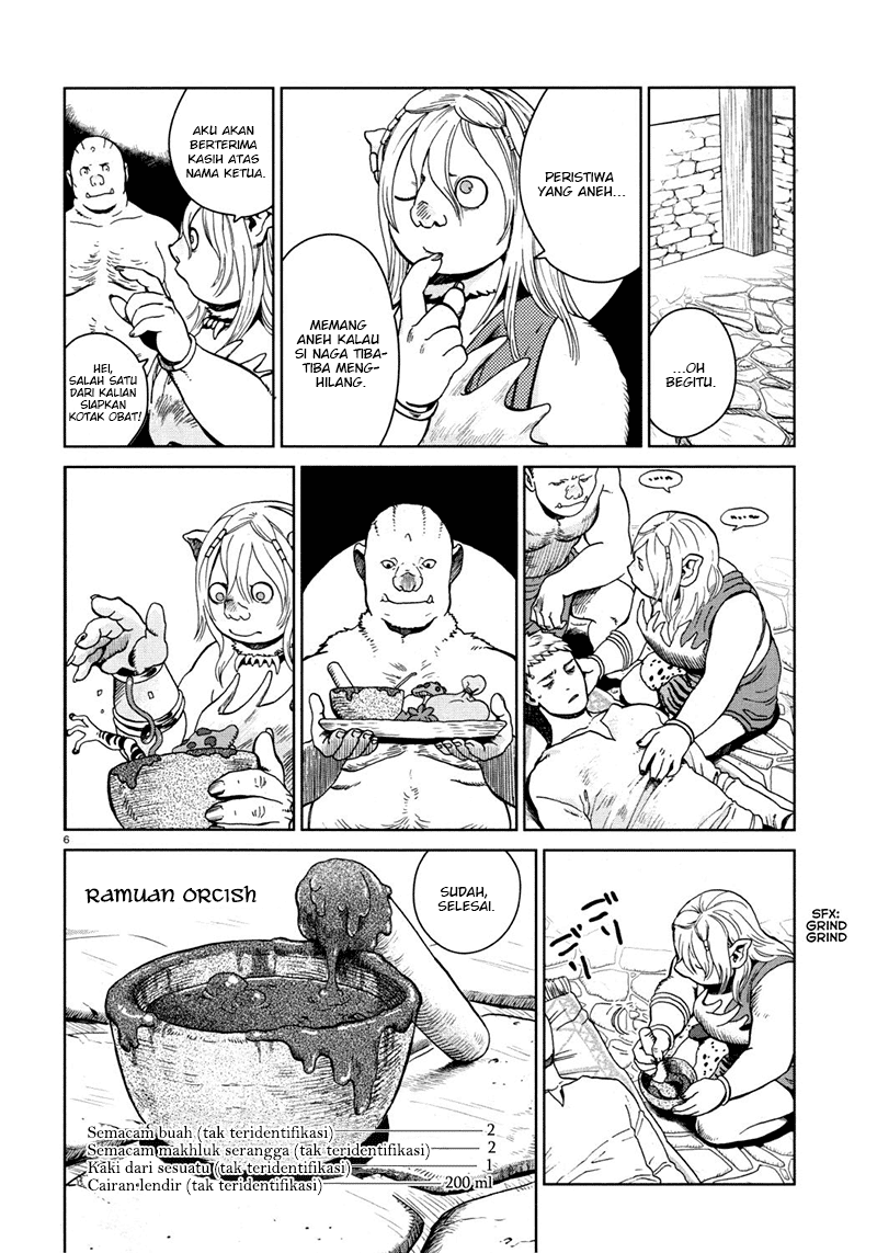 Dungeon Meshi Chapter 30 Gambar 7