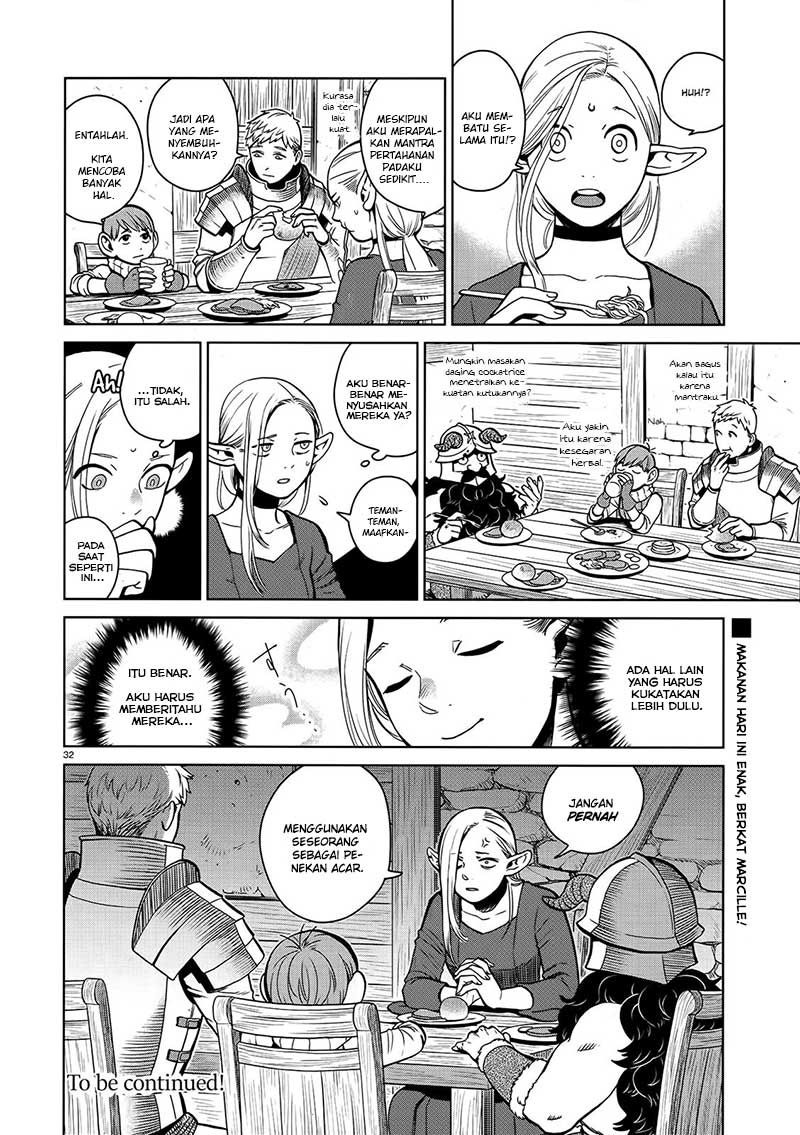 Dungeon Meshi Chapter 34 Gambar 35