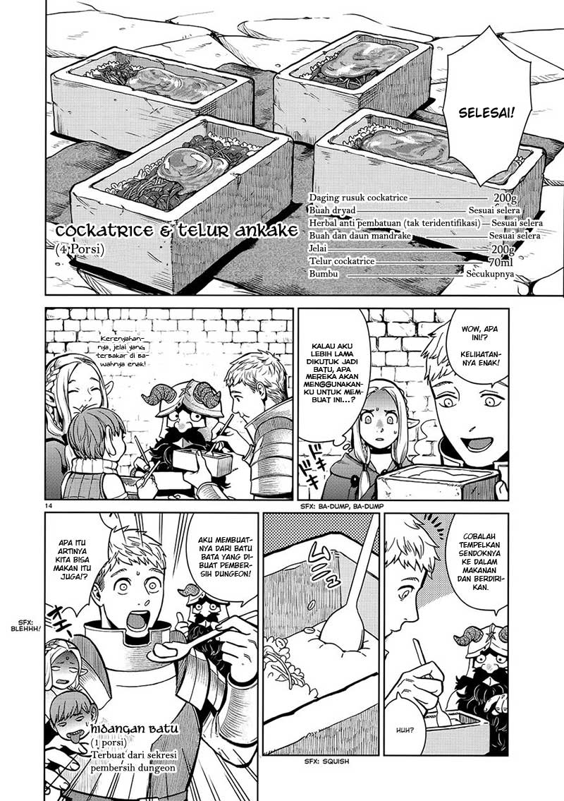 Dungeon Meshi Chapter 35 Gambar 17