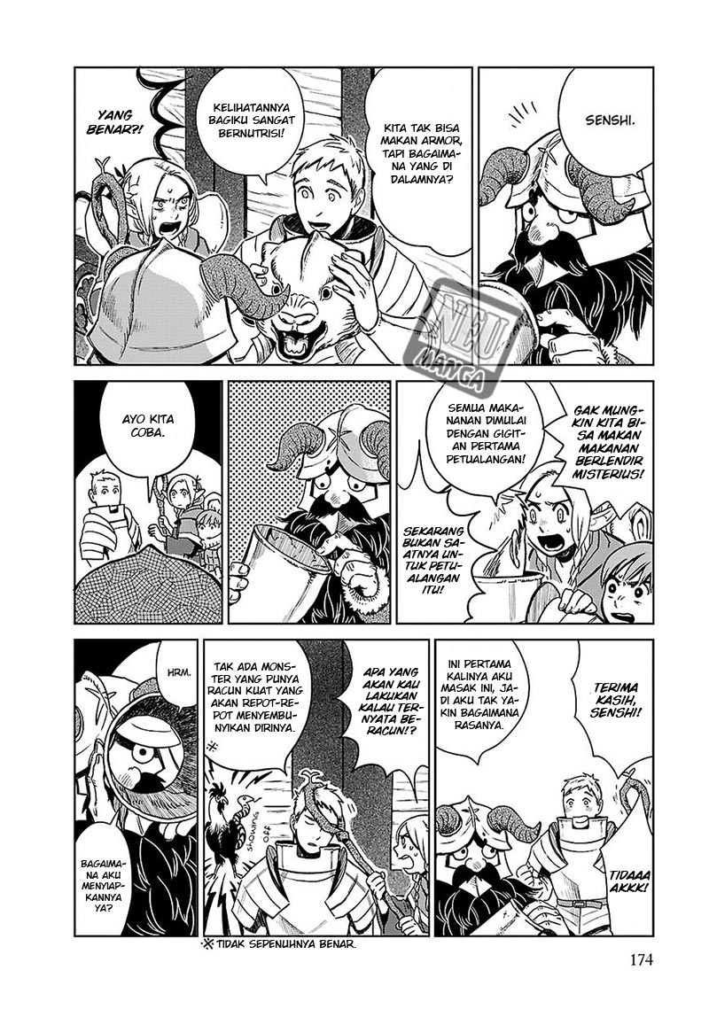 Dungeon Meshi Chapter 7 Gambar 15