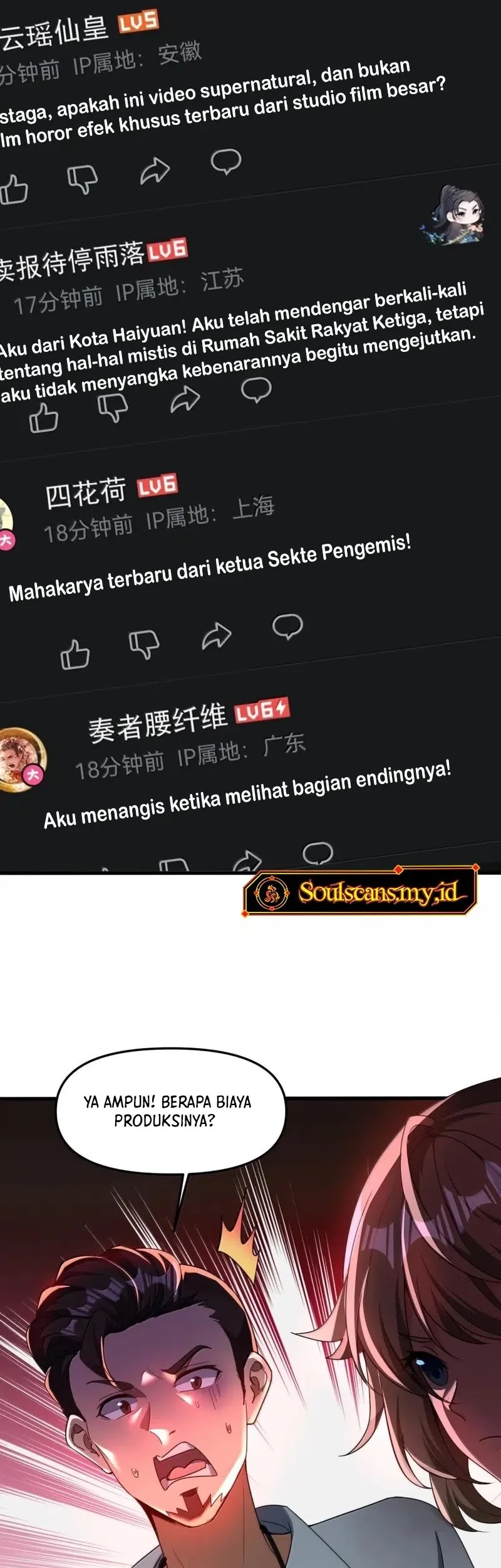 During The Live Streaming, I Proposed To A Female Ghost Chapter 76 Gambar 36