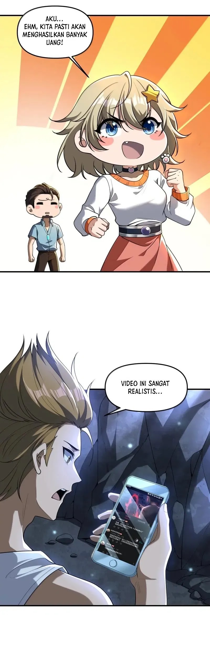 During The Live Streaming, I Proposed To A Female Ghost Chapter 76 Gambar 40