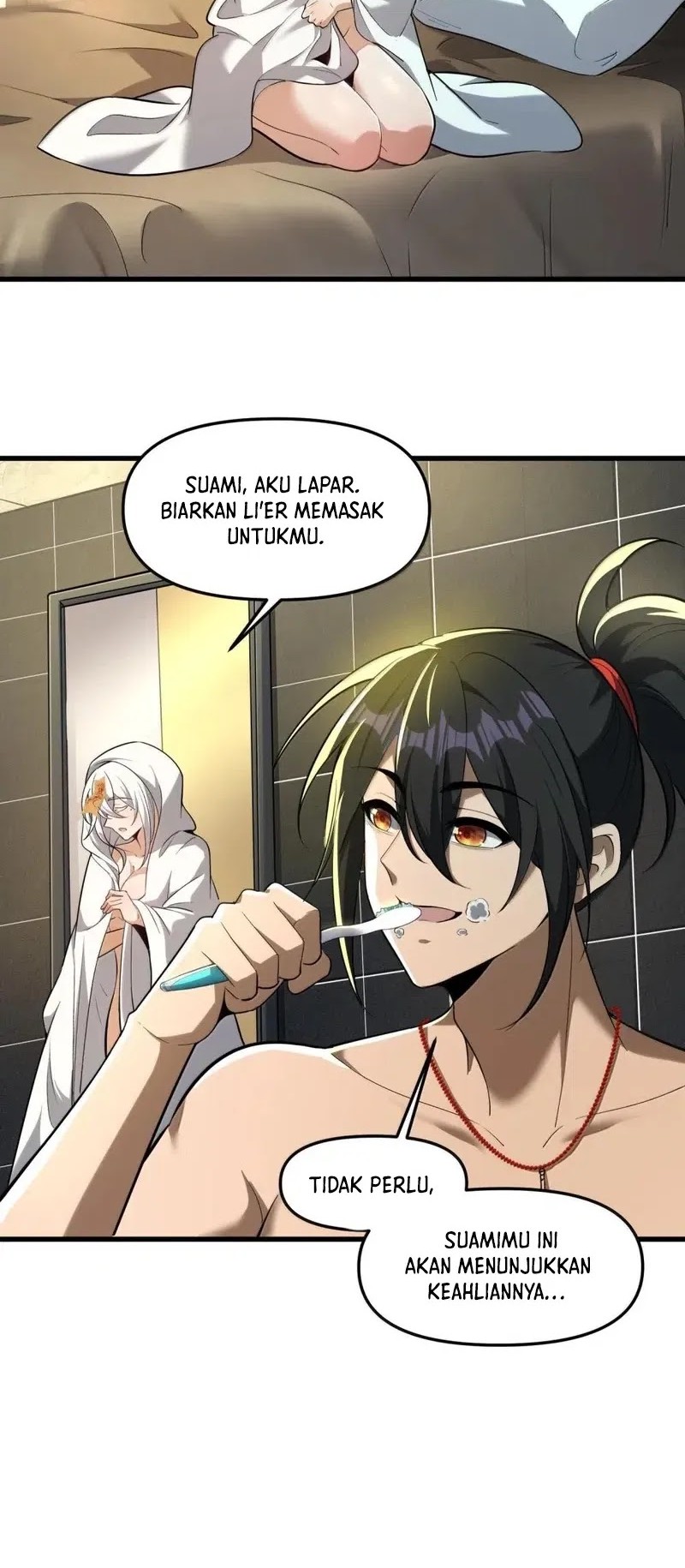 During The Live Streaming, I Proposed To A Female Ghost Chapter 76 Gambar 45