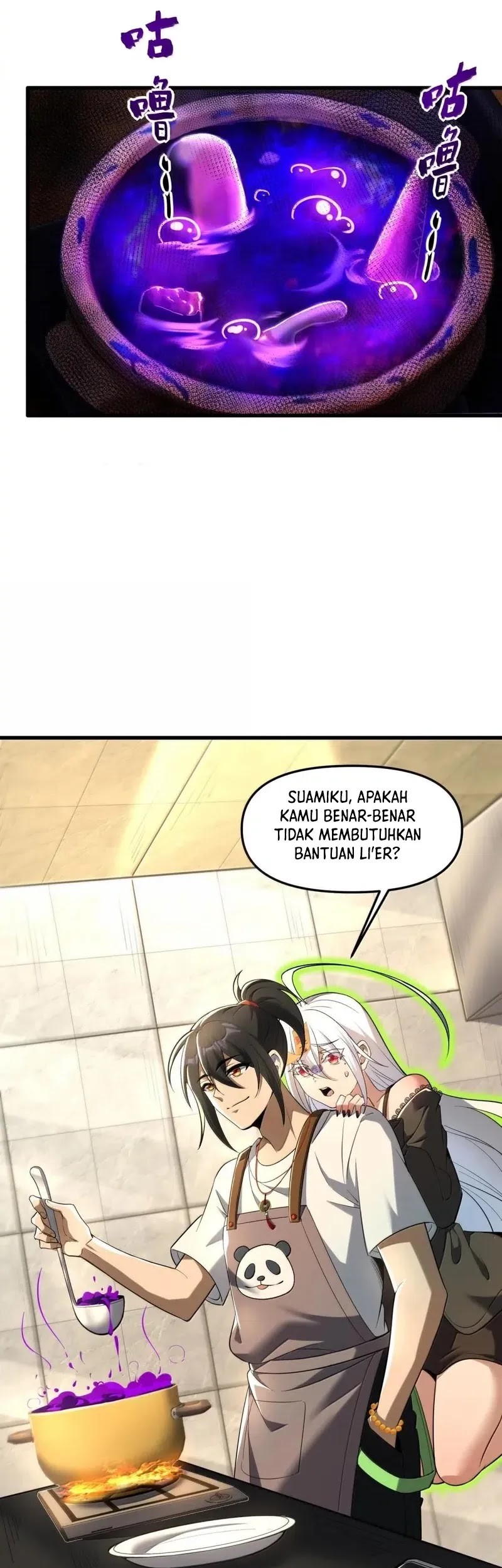 During The Live Streaming, I Proposed To A Female Ghost Chapter 76 Gambar 48