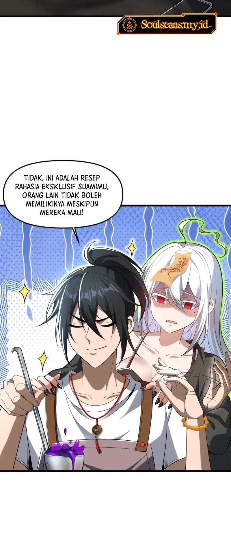 During The Live Streaming, I Proposed To A Female Ghost Chapter 76 Gambar 49