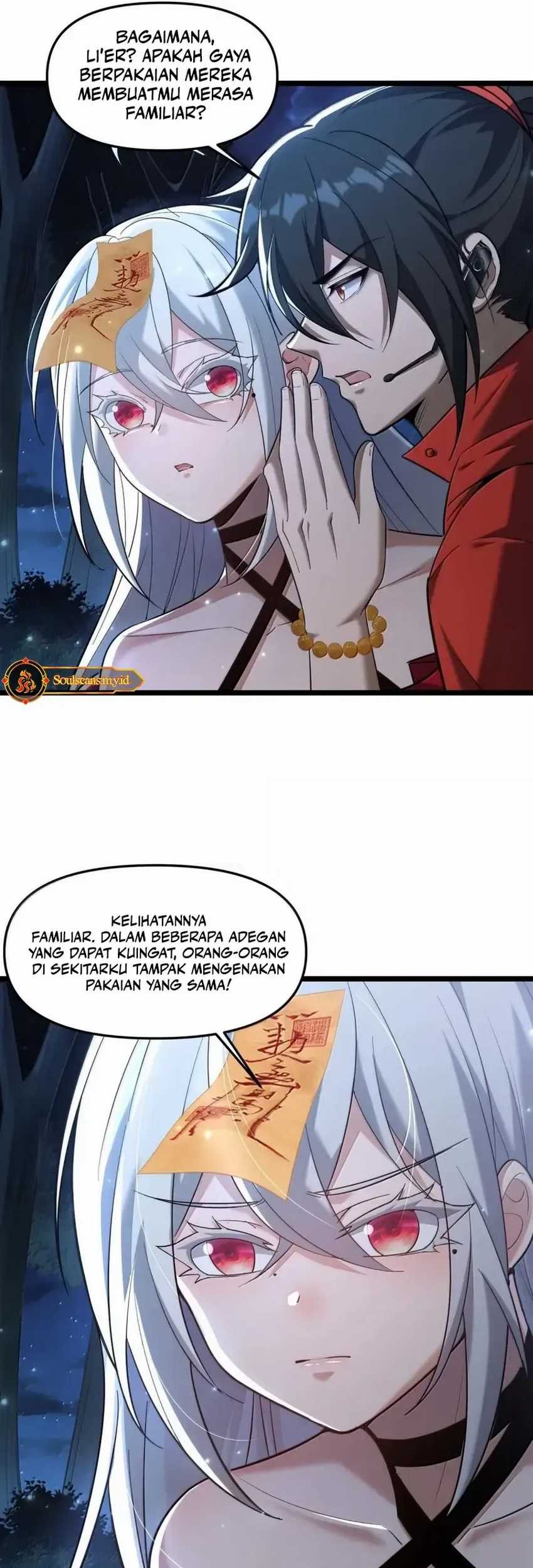 During The Live Streaming, I Proposed To A Female Ghost Chapter 70 Gambar 56