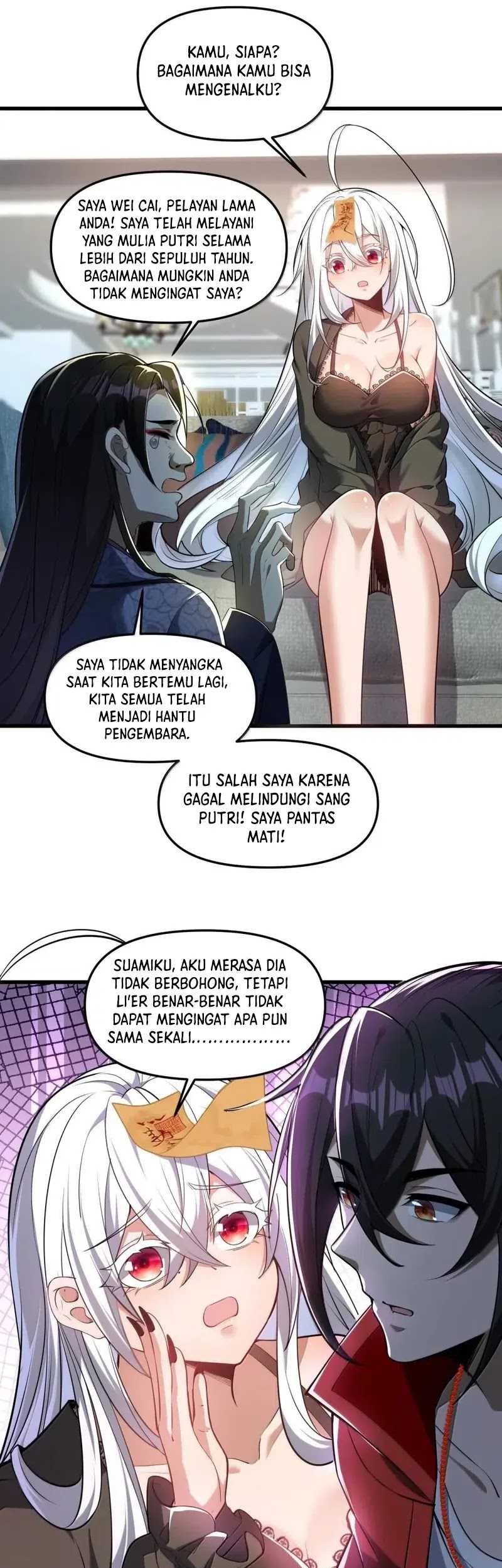 During The Live Streaming, I Proposed To A Female Ghost Chapter 73 Gambar 47