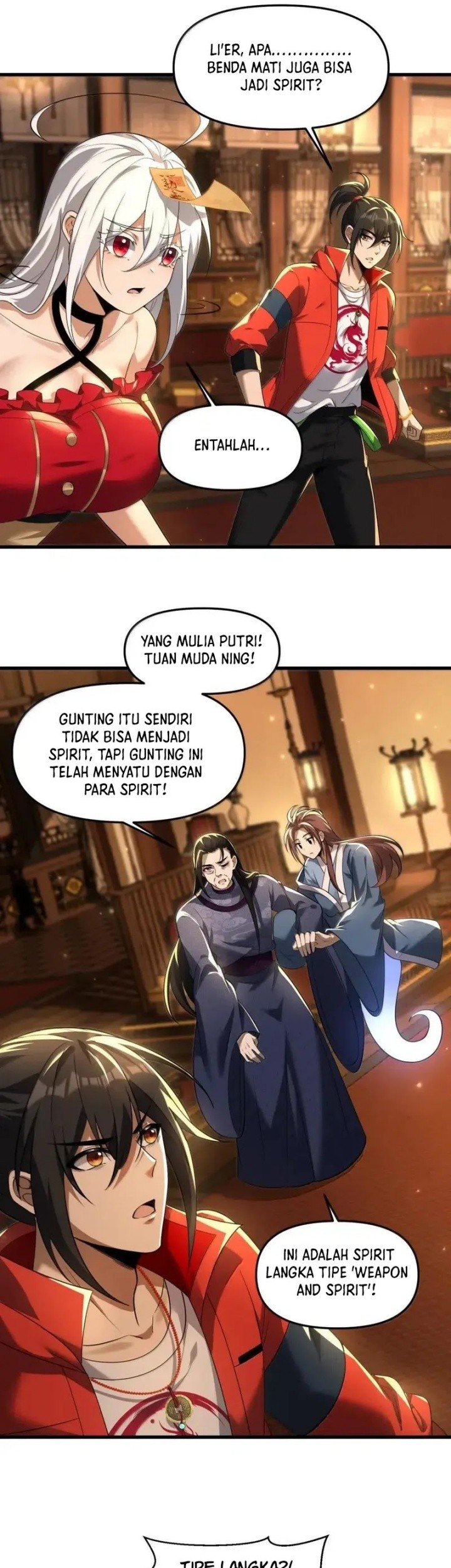 During The Live Streaming, I Proposed To A Female Ghost Chapter 82 Gambar 21