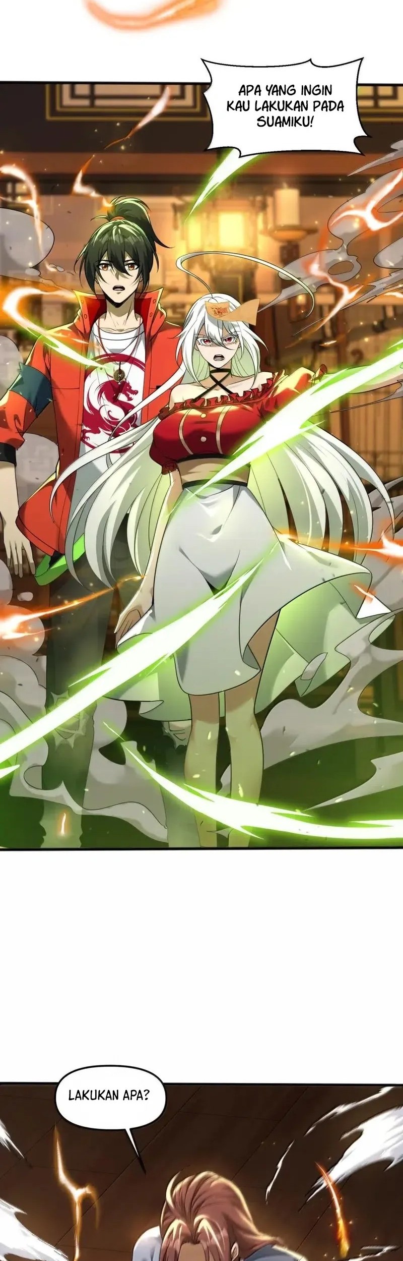 During The Live Streaming, I Proposed To A Female Ghost Chapter 83 Gambar 21