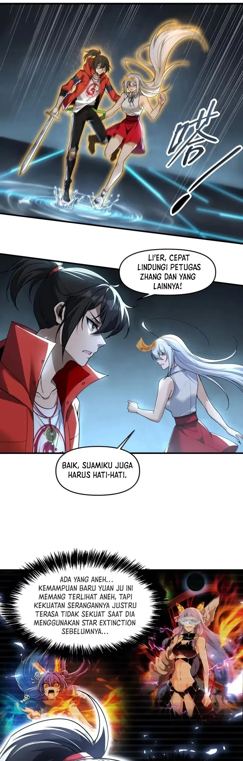 During The Live Streaming, I Proposed To A Female Ghost Chapter 95 Gambar 26