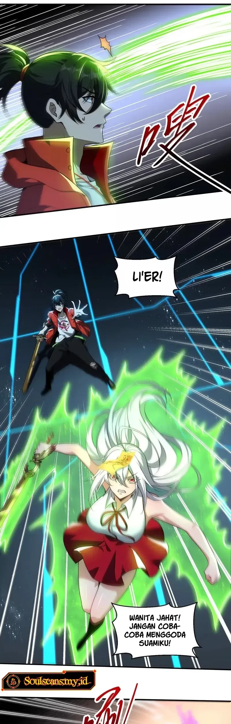 During The Live Streaming, I Proposed To A Female Ghost Chapter 96 Gambar 8