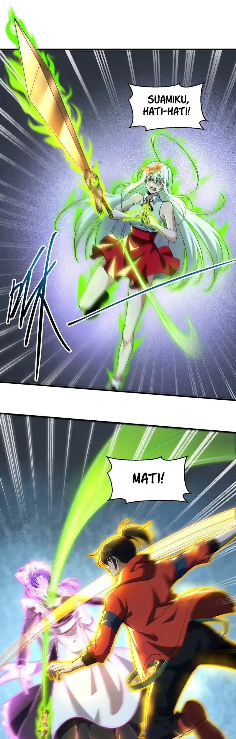 During The Live Streaming, I Proposed To A Female Ghost Chapter 96 Gambar 14