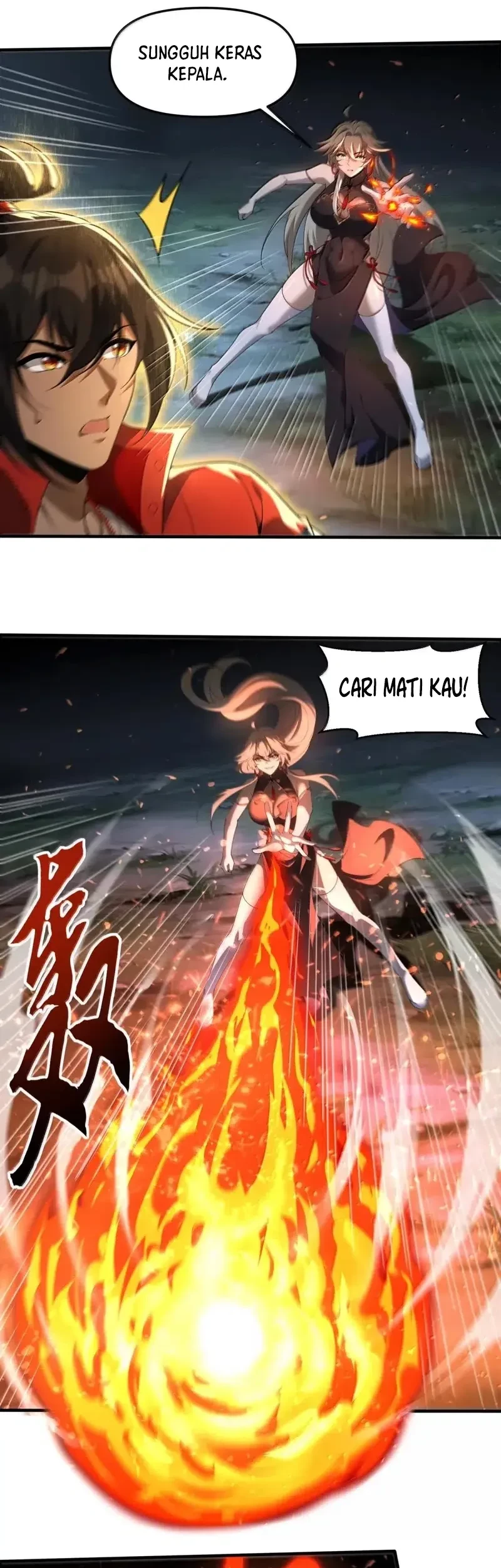 During The Live Streaming, I Proposed To A Female Ghost Chapter 99 Gambar 33