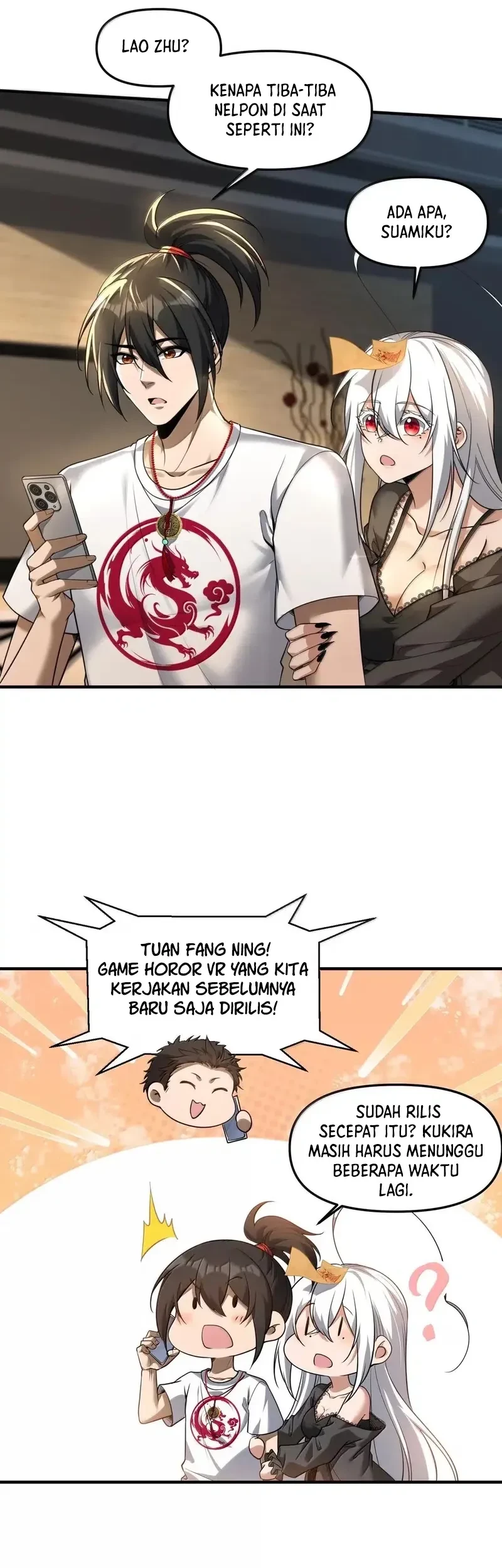 During The Live Streaming, I Proposed To A Female Ghost Chapter 91 Gambar 26