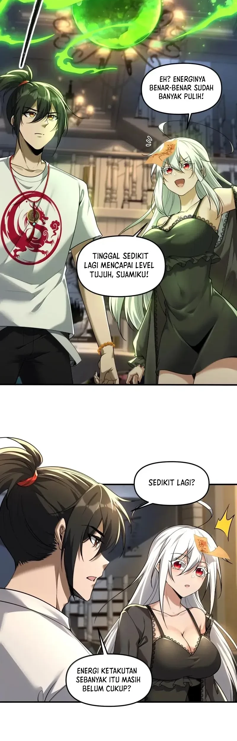 During The Live Streaming, I Proposed To A Female Ghost Chapter 91 Gambar 33