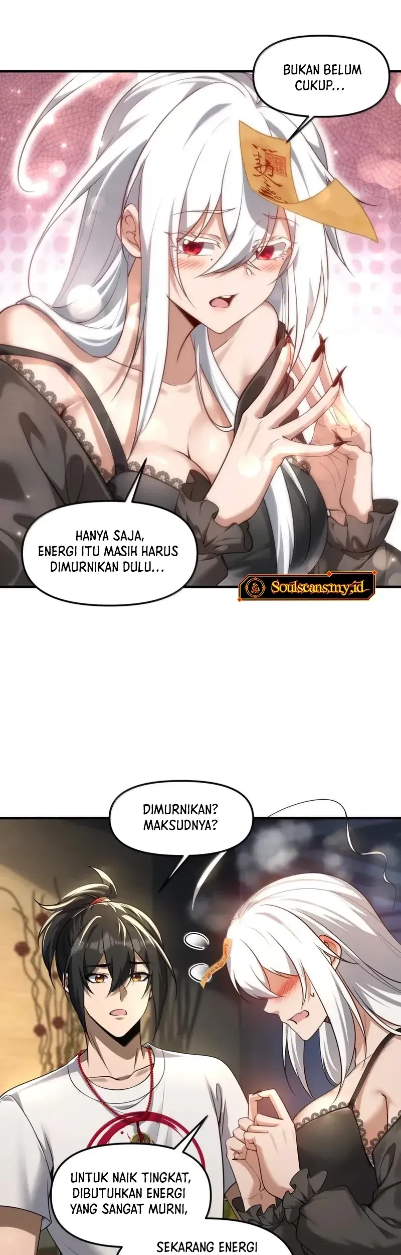 During The Live Streaming, I Proposed To A Female Ghost Chapter 91 Gambar 34